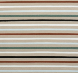 Úplet s proužky na pískové 