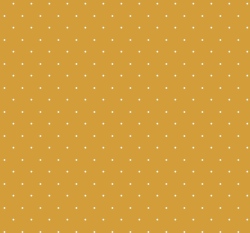 Úplet potisk bílé puntíčky na hořčicové