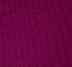 Modalová teplákovina potisk drobné copánky na růžové