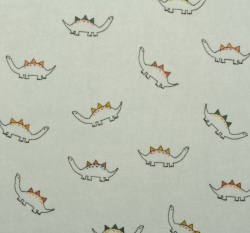 Velur potisk dinosauři na šedé