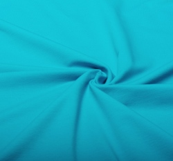 Jednobarevná teplákovina aqua 290gr