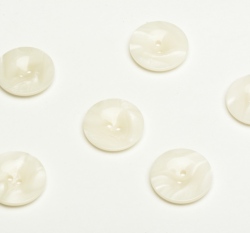 Knoflík smetanový s 