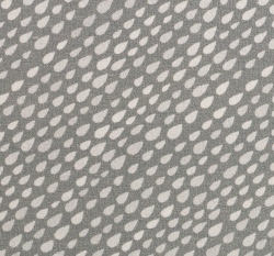 Úplet potisk nepravidelné kapičky na šedé