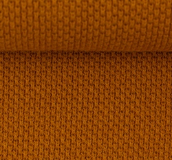 Svetrovina jednobarevná hořčicová , oboustranná