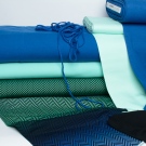 Cik-cak modro - mintový