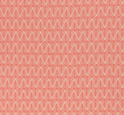 Viskózový úplet drobné palmové listy na béžové