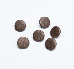 Knoflík kulatý měděný