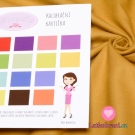 Bavlněný flanel jednobarevný hořčicový 