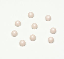 Knoflík oblý, lesklý fialový světlejší