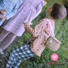 Teplákovina potisk vínový medvídek Méďa na béžové rybí kosti