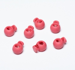 Brzdičky kulaté Růžová korálová