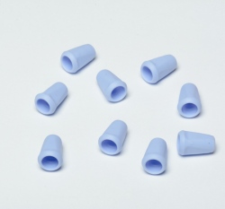 Koncovka plastová hranatá Modrá světlá