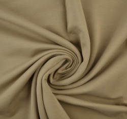 Jednobarevná teplákovina hnědá taupová