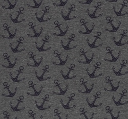 Warmkeeper potisk kotvičky na antracitové melange