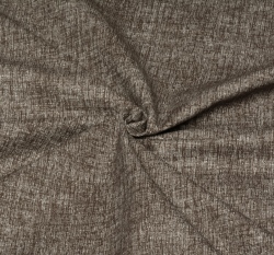 Bavlněné plátno hnědé žíhané