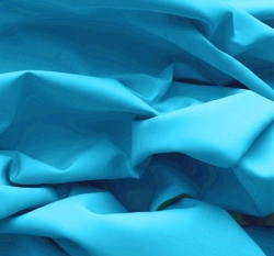 Bavlněný popelín jednobarevný tyrkysový