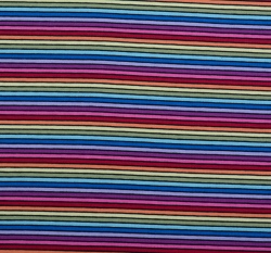 Úplet potisk veselé duhové proužky