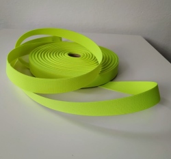 Pruženka barevná neonově žlutá 25 mm