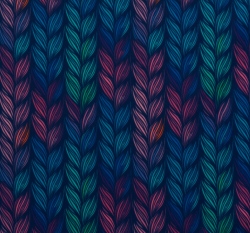 Softshell s fleecem potisk copánky na tmavě modré