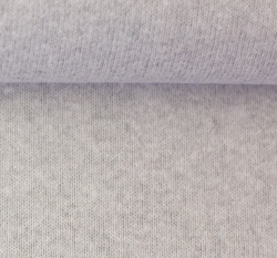 Italská pletenina, počesaná šedé melé