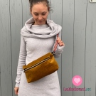 Italská pletenina, počesaná šedé melé