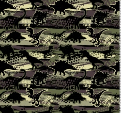 Úplet potisk dinosauři na 