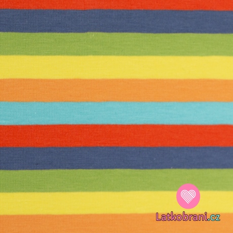 Úplet širší barevné proužky 