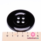 Knoflík mega velký neonově žlutý 