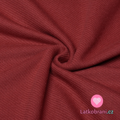 Pletenina, svetrovina bordó 