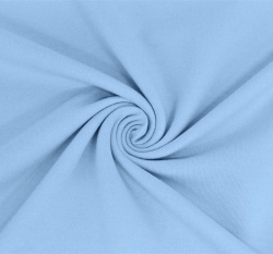 Teplákovina jednobarevná baby modrá 