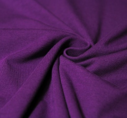 Jednobarevný úplet tmavě fialová 220 g, šíře 180 cm