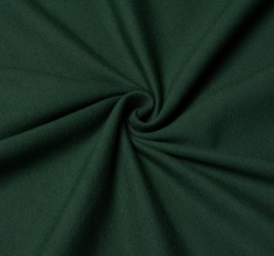 Teplákovina jednobarevná vojensky zelená tmavší 