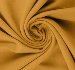 Teplákovina jednobarevná počesaná hořčicová