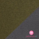 Softshell zelený khaki melír s fleecem 