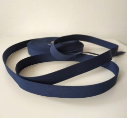 Pruženka barevná tmavě modrá navy 25 mm
