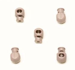 Brzdička s jedním otvorem světle hnědá