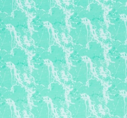 Viskóza potisk tyrkysový mramor