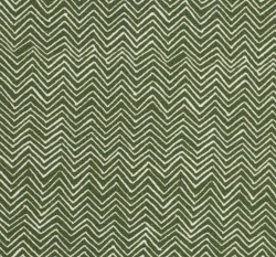 Úplet potisk cik cak na zelené