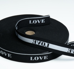 Pruženka bílý text 