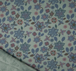 Warmkeeper potisk kytičky na zaprášené zelené