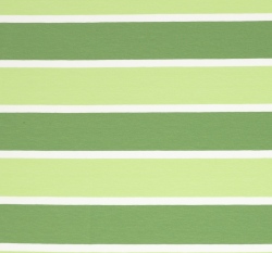 Úplet potisk širší pruhy zelené