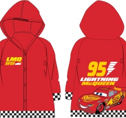 Pláštěnka dětská Blesk McQueen, červená, vel. 98-104