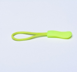 Poutko na jezdce žlutozelená neon