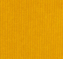 Elastický manšestr hořčicový