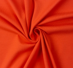 Teplákovina jednobarevná mrkvová oranžová