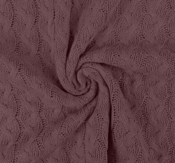 Pletenina, svetrovina fialová 