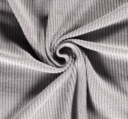 Pletenina, svetrovina šedá