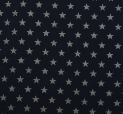 Softshell reflexní hvězdičky na tmavě modré s fleecem