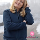 Vaflový úplet bordó, silnější