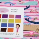 Úplet potisk Beach Days - Sea life Pink